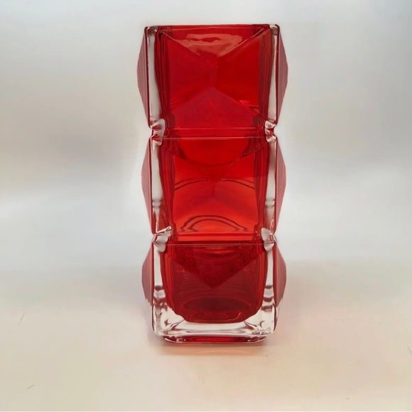 BACCARAT NEIMAN MARCUS EXCLUSIVE LIMITED EDITION XL SIZE LOUXOR RECTANGULAR VASE - Picture 5 of 6